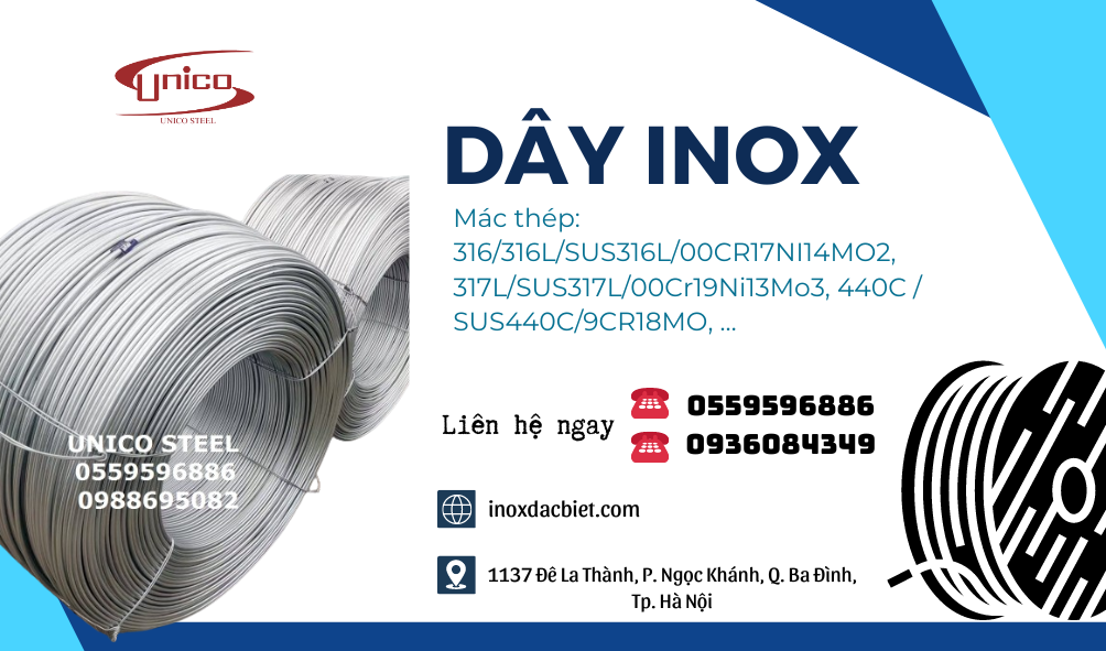 dây inox unico